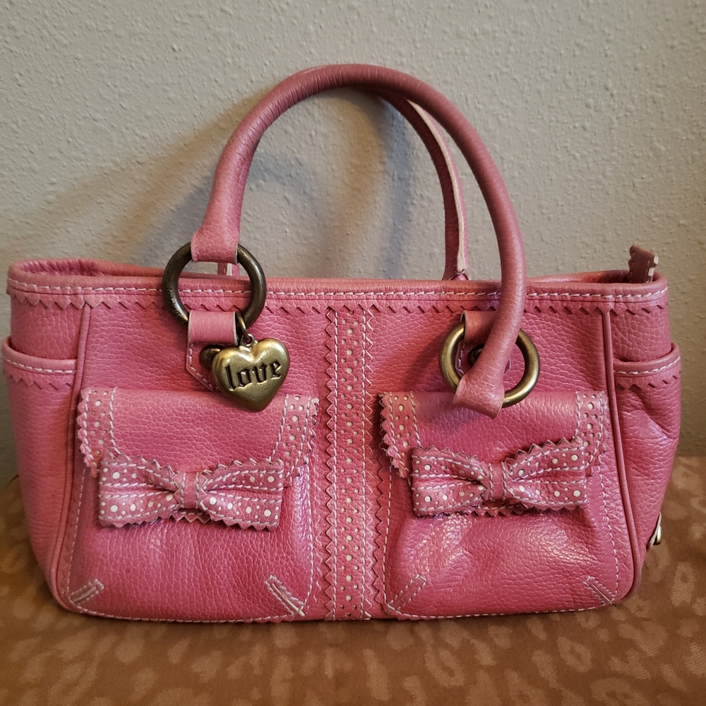 Rare Isabel Fiore leather Satchel